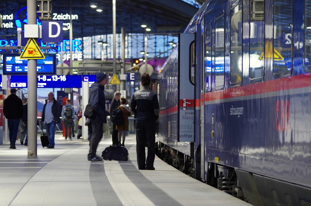 station, train, to travel, traffic, transport, platform